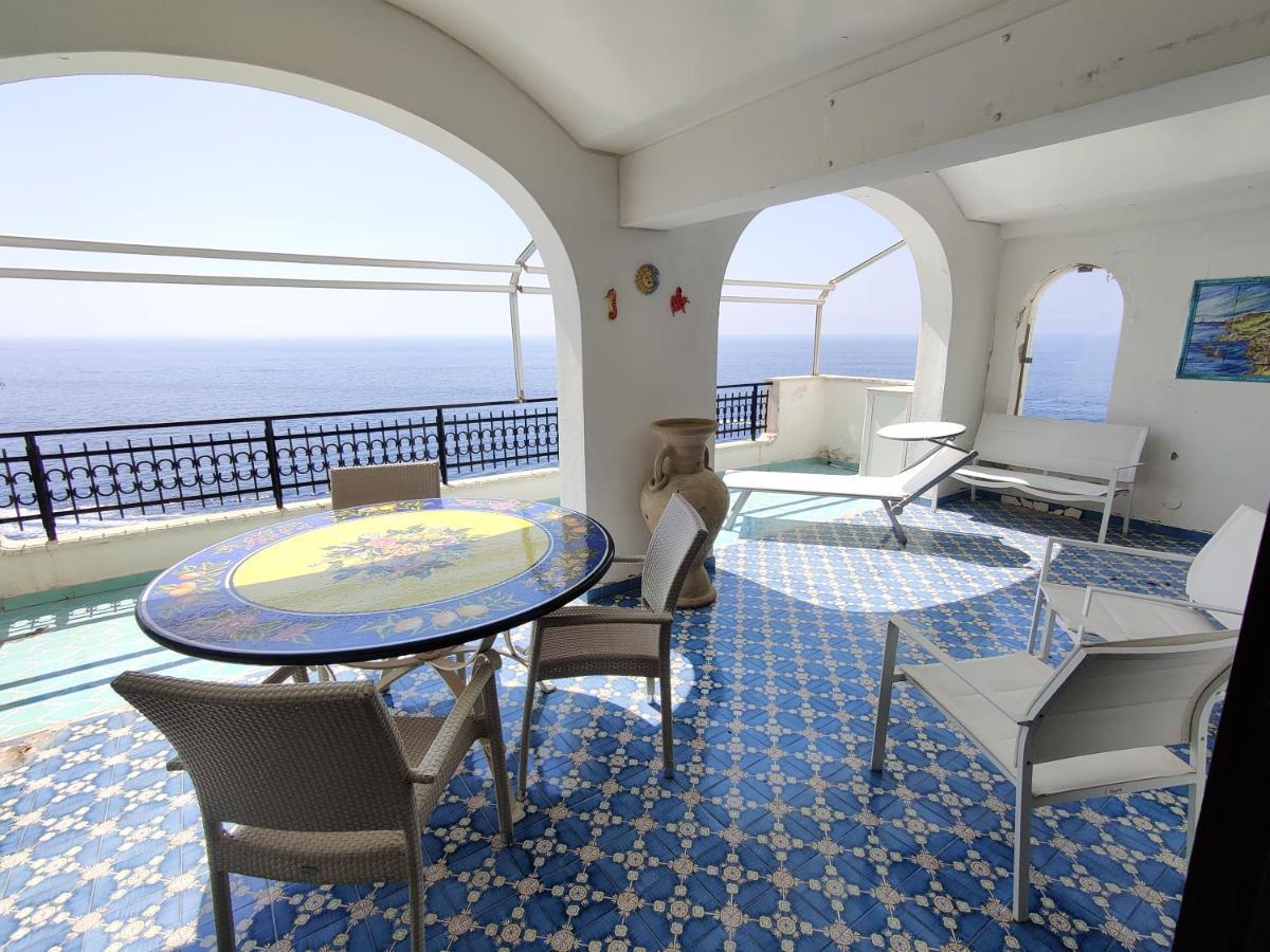 Apartamento Casa La Scogliera Praiano Exterior foto