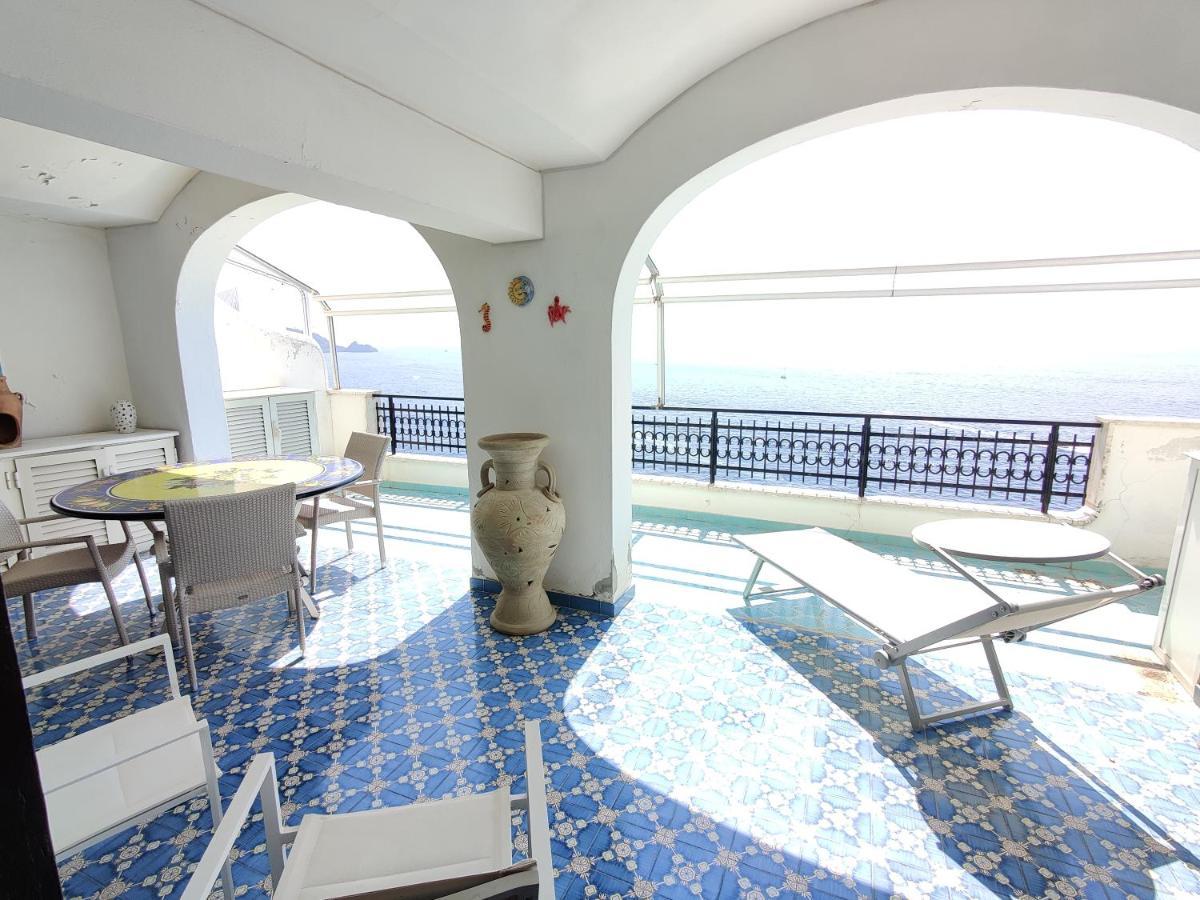 Apartamento Casa La Scogliera Praiano Exterior foto