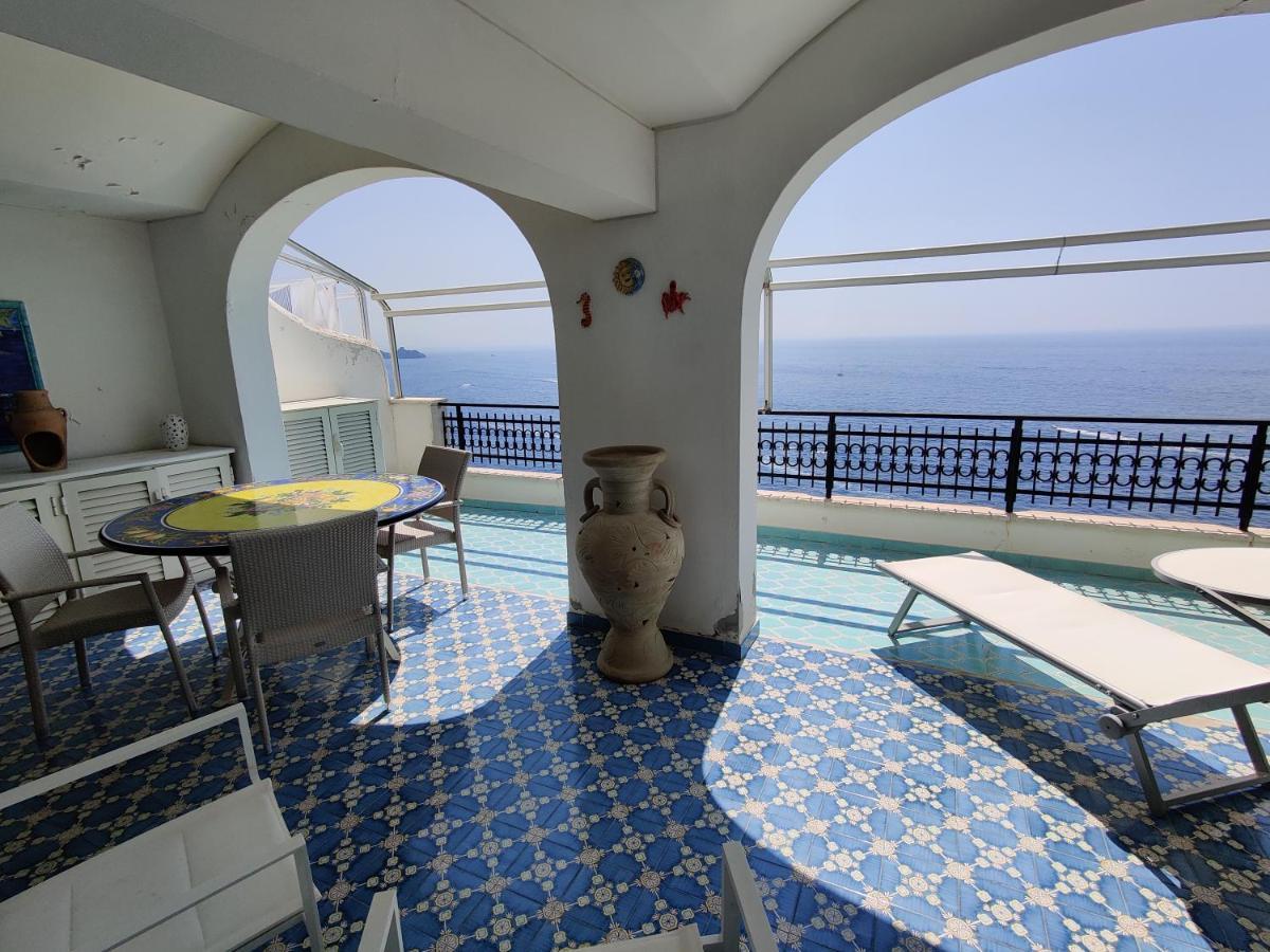 Apartamento Casa La Scogliera Praiano Exterior foto
