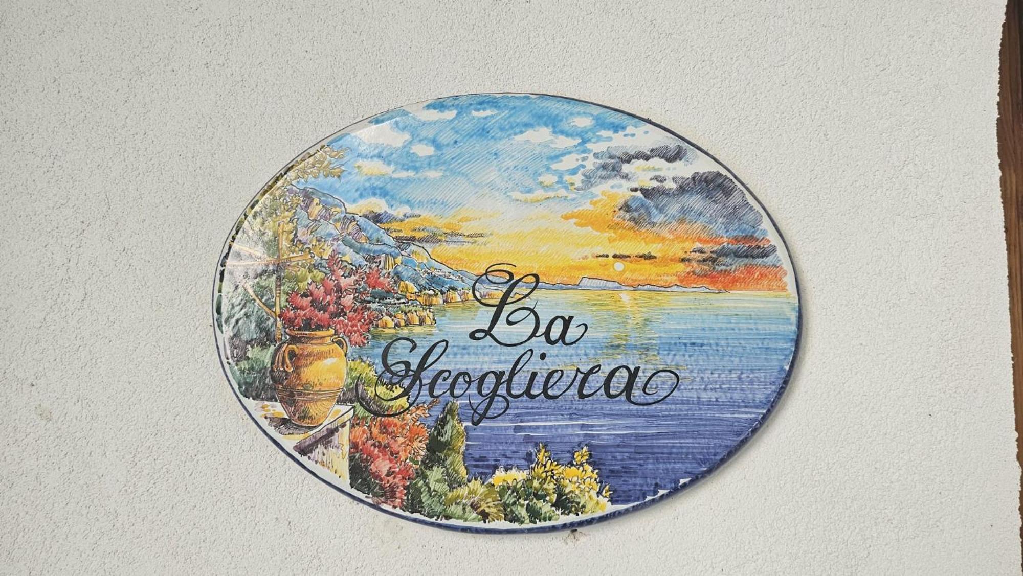 Apartamento Casa La Scogliera Praiano Exterior foto
